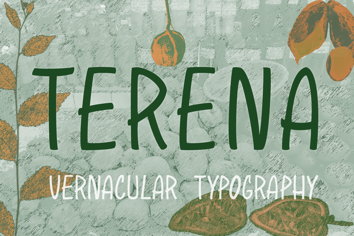 TERENA - Projeto de Tipografia Vernacular por Gabriel Mendes