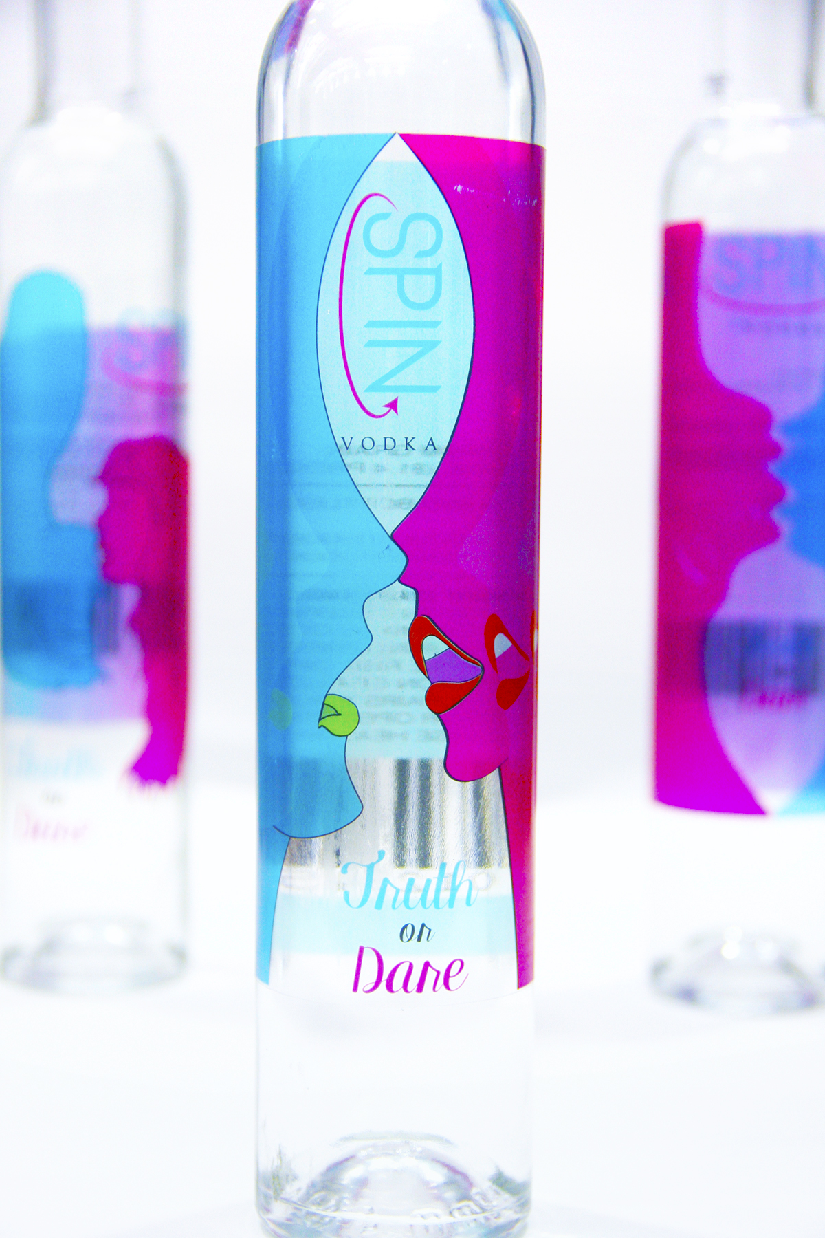 SPIN Vodka - Packaging Design Project by Gabriel Mendes