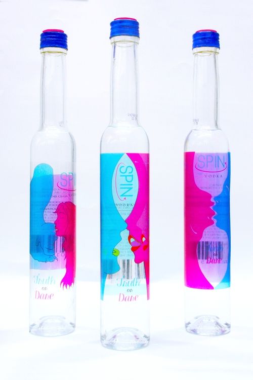 SPIN Vodka - Packaging Design Project by Gabriel Mendes