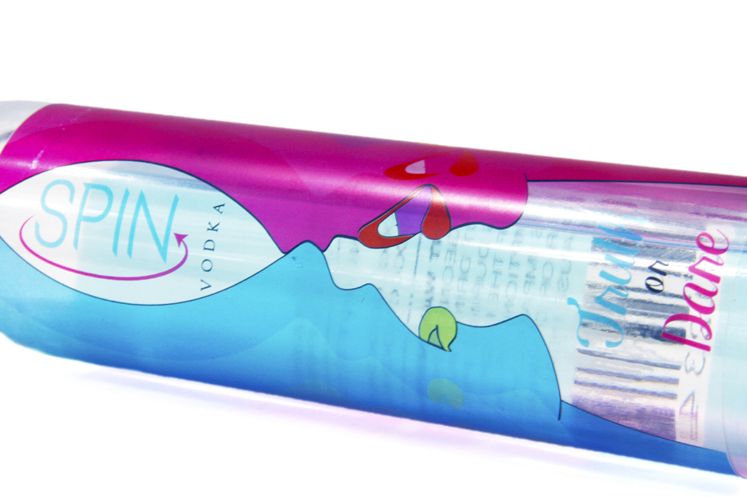SPIN Vodka - Packaging Design Project by Gabriel Mendes